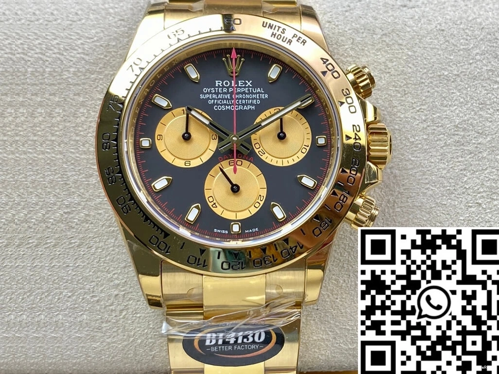 M116508-0009 BT Gold Daytona Factory Rolex Yellow 0811